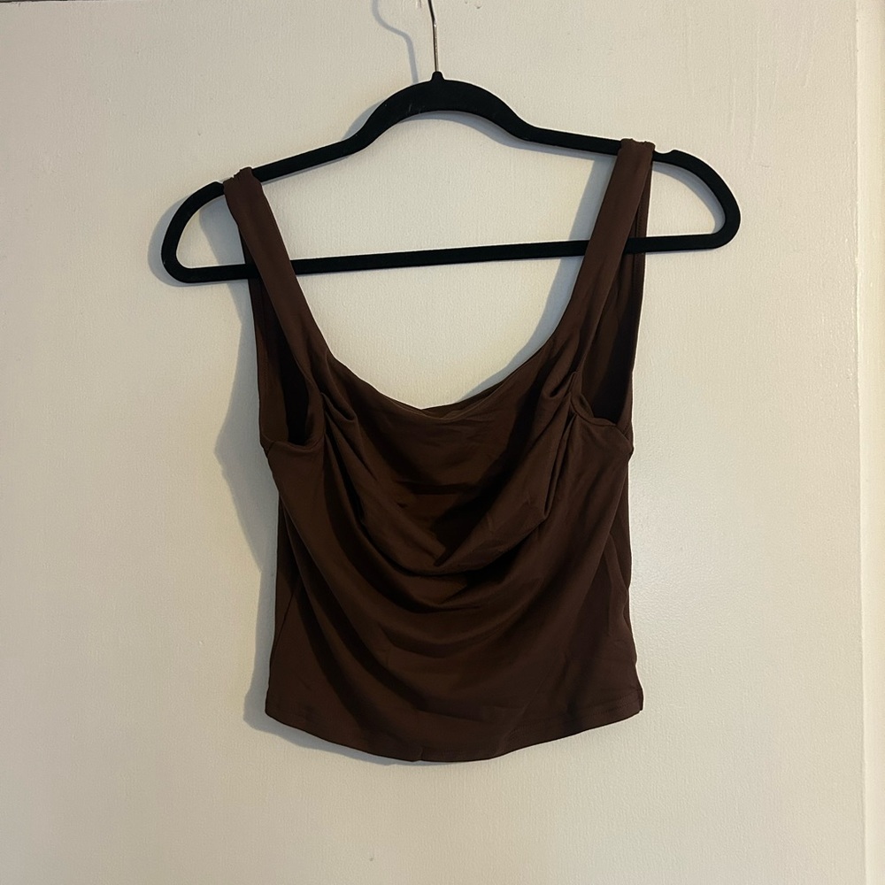 Chic Brown Women's Camisole Top
